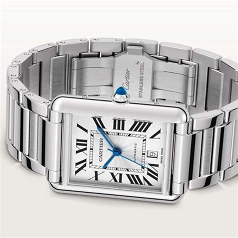 must de cartier tank watch|cartier tank must extra large.